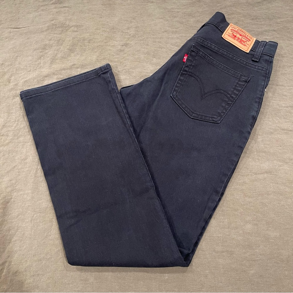 Levis 550 Relaxed Boot Cut Jeans in Faded Black 🖤 Size 28